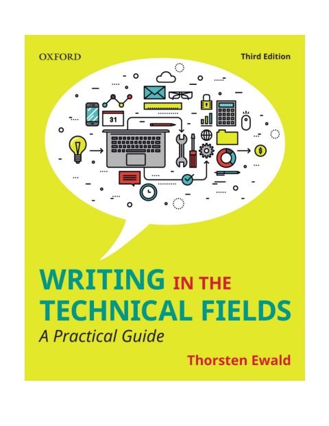 Cover of Writing in the Technical Fields A Practical Guide-Oxford University Press Canada