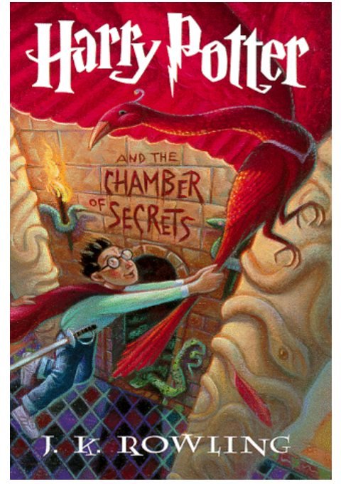 Cover of Harry Potter and the Chamber of Secrets
