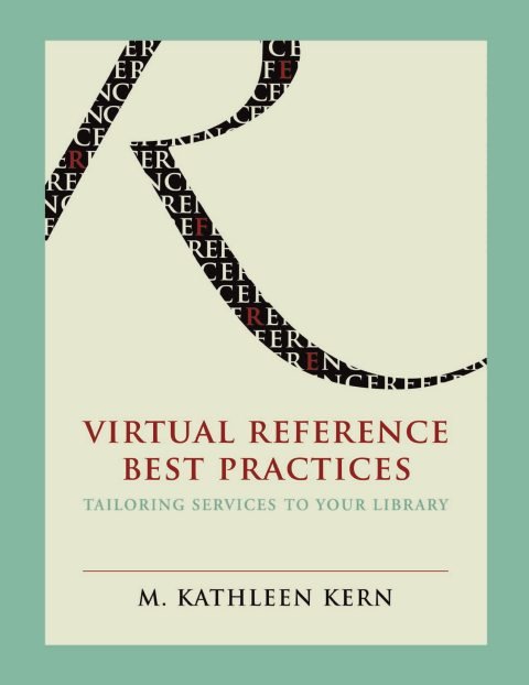 Cover of Virtual Reference Best Practices
