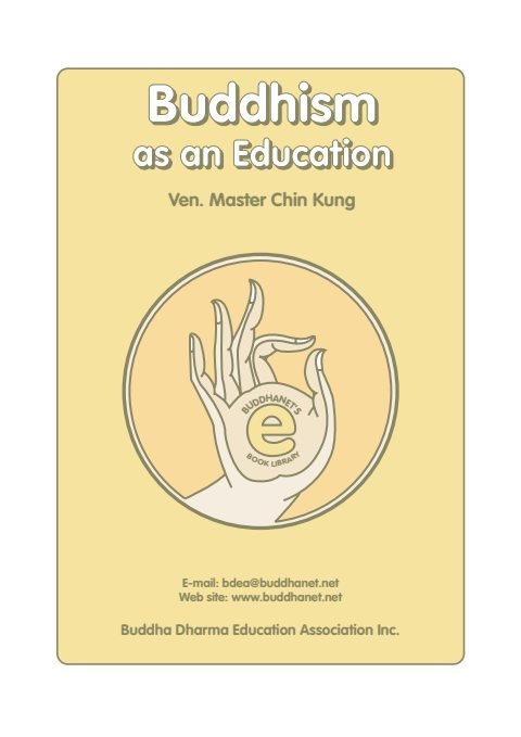 Cover of Buddhism as an Education