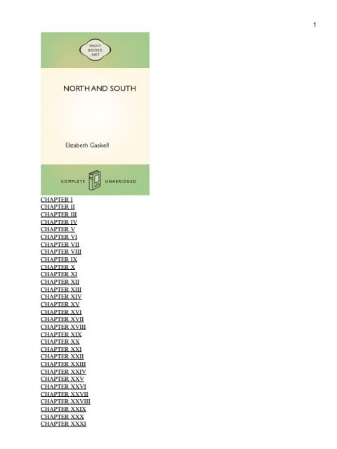 Cover of North and South