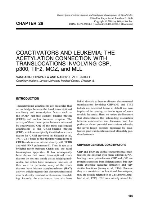 Cover of chaptr26
