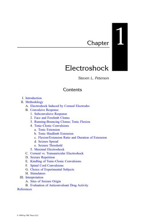 Cover of Chapter 01: Electroshock