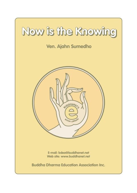 Cover of Now is the Knowing